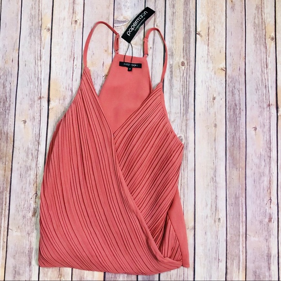 Papermoon Tops - Sleeveless Blouse Blush Paper Moon Size Small